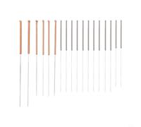 Kit 18 Aiguilles Nettoyage Buse pour Imprimante 3D Flexible Kit | Acier inoxydable flexible, résiste à la cassure, pour idéal pour buses bloquées, gorge imprimante, engrenages
