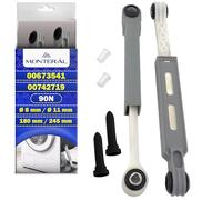Kit 2 Amortisseur Machine a Laver Montage Ø8xØ11mm 90N 00673541 pour Bosch