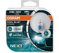 Kit 2 Ampoules Halog?Ne Auto Osram Cool Blue? Intense Nextgen H8 12v 64212cbn-Hcb