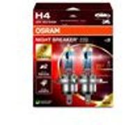 Kit 2 Ampoules Halogène auto Osram NIGHT BREAKER® 220 H4 64193NB220-2HB G