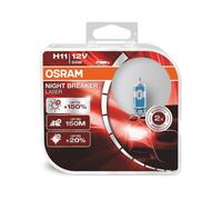Kit 2 Ampoules Halogène auto Osram NIGHT BREAKER® LASER H11 12V 64211NL-HCB