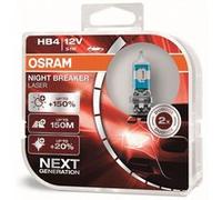 Kit 2 Ampoules Halogène auto Osram NIGHT BREAKER® LASER HB4 12V 9006NL-HCB G