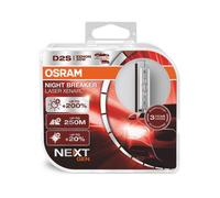 Osram XENARC NIGHT BREAKER LASER D2S Next Generation, luminosité supérieure + 200%, ampoule xénon HID, lampe à décharge, 66240XNN-HCB, boîtier duo (2 lampes)