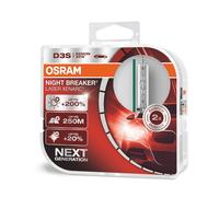 Kit 2 Ampoules Xénon auto Osram XENARC® NIGHT BREAKER® LASER D3S 220% 66340XNN-H