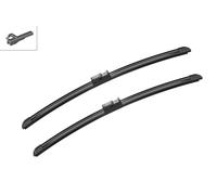 Kit 2 Balais d’Essuie-Glace Avant Bosch pour Volkswagen Lupo 1998-2003 Gauche