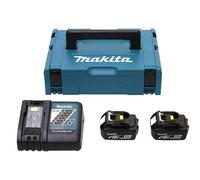 Makita 19866-5 Pack Énergie 18V Li-ion - 2 Batteries 4,0 Ah - MAKPAC