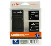 Kit Jupio 2 Kit Jupio Batteries DMW-BLG10 + Chargeur USB Pour 1 Batterie