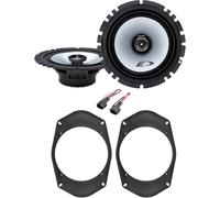 Kit 2 boîtiers avant ou arrière ALPINE SXE-1725S pour Jeep Renegade avec 2 supports et 2 connecteurs
