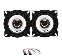 Kit 2 boîtiers avant ou arrière alpines SXE-1025S de 10 cm compatible avec Suzuki Wagon R+, Opel Agila de 2000 à 2007 + 2 connecteurs