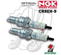 Kit 2 Bougies D'Allumage NGK CR8EH-9 Honda FJS Silver Wing ABS 2003 Et Au-Delà