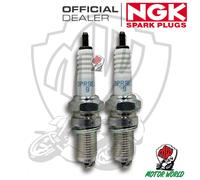 Kit 2 Bougies D'Allumage NGK DPR9EA-9 Kawasaki ER 250 B 250 1983 1984 1985 1986