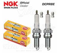 Kit 2 Bougies Ngk Dcpr8E Original Bmw Hp2 1200 Sport (K29) 2008-2012
