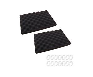 Kit 2 Brosses mousses pour robot Zodiac Sweepy, Cybernaut, Indigo, Swing