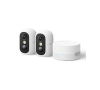eufy Security eufyCam, 2 caméras de Surveillance extérieure, Batterie 180 Jours, HD 1080p, Vision Nocturne, Compatible avec HomeKit