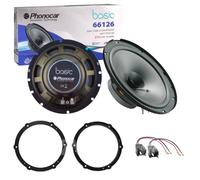 Kit 2 Celles Haut-Parleurs Phonocar Bicono 165mm Pour Peugeot 208 II
