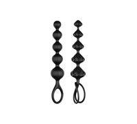Satisfyer Love Beads Perles pour anus Noir Silicium 2 pièce(s)