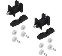 Kit 2 chariots double galet rénovation LA CROISEE DS pour coulissant alu - 4535