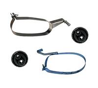 Kit 2 Colliers d'Echappement Sangles de Fixation Silencieux Arrière Côté Droit et Gauche AVEC 2 Silentblocs compatible pour 206 + SW CC Van - 170632 175562