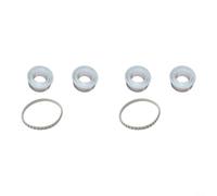 Kit 2 Courroies et 4 Roulements pour Nettoyeur Piscine Robotique(6pcs) | Remplace RCX23002 et RCX26000, restaure pour puissance nettoyage, élimine glissement pour roue, fit parfait Hayward