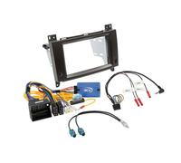 Kit 2-DIN - ACV - Mercedes Vito 2014-2024 - Plaque de façade - Kit connecteur SWC - Antenne passive
