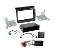 Kit 2-DIN avec vide poche compatible avec Citroën/Fiat/Opel/Peugeot SWC