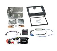 Kit 2-DIN compatible avec Audi TT(8J) 09/2006-04/2014 SWC/antenne/Ampli