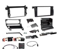 Kit 2-DIN compatible avec BMW Série 3(E46) 07/1998-02/2007 SWC/antenne