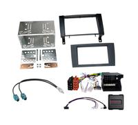 Kit 2-DIN compatible avec Mercedes SLK(R171) 03/2004-03/2008 SWC/antenne
