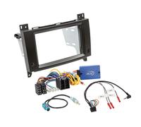 Kit 2-DIN compatible avec Mercedes Vito 2014-2024 ISO SWC/antenne passive