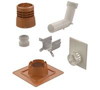 UBBINK - Kit Chemilux ocre d80 entrées MUR & PLAF Réf.184449