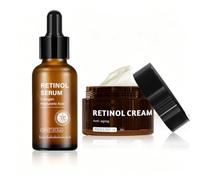 Kit 2-en-1 Rétinol, Collagène Acide Hyaluronique Unifiant Teint Visage