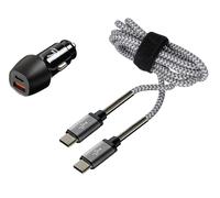 Lampa 38715 Kit 2 en 1 Type-C Pro - Power Delivery - Qualcomm Quick Charge 3.0-12/24V