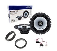 Kit 2 Enceintes Alpine 16,5Cm Antérieures Ou Postérieures Pour Volkswagen UP