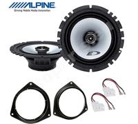 Kit 2 Enceintes Alpine SXE-1725s Arrière Pour Toyota Corolla (E12)