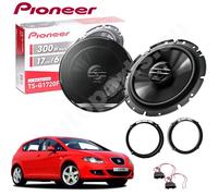 Kit 2 Enceintes Arrières Pioneer TS-G1720F Pour Seat Leon Depuis 2005