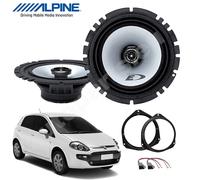 Set 2 Haut Parleur Haut-Parleurs ALPINE pour Ford Kuga 17cm 2 Voies Coaxiales