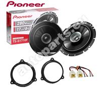 PIONEER TS-G1710F Haut-parleurs Voiture bi-cône de 16,5cm, Puissance 280 Watts