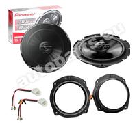 Kit 2 Enceintes Pioneer Antérieures Ou Postérieures Pour Fiat Croma Depuis 2005