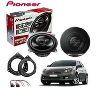 Kit 2 Enceintes Pioneer TS-G1020F Arrière Fiat Bravo Depuis 2007 10cm