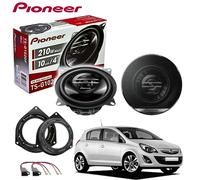 Kit 2 Enceintes Pioneer TS-G1020F Arrière Opel Corsa D-E Depuis 2006