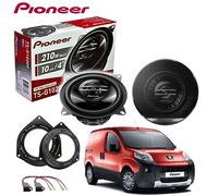 PIONEER TS-G1020F Haut-parleurs Voiture coaxiaux 2 Voies de 10cm, Puissance 210 Watts