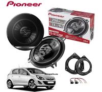 Kit 2 Enceintes Pioneer TS-G1320F Arrière Pour Opel Corsa D Depuis 2006