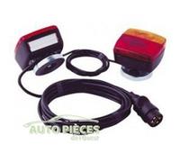 KIT 2 FEUX SIGNALISATION MAGNETIQUES REMORQUE 7 PLOTS AUTRE INT103 APDO