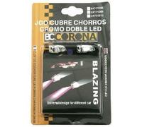 Kit 2 Gicleurs De Lave-Glace A Led - Bleu - Promo Adn