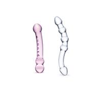 Kit 2 Godes en Verre Double Pleasure Set