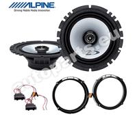 Kit 2 Haut-Parleurs Alpine Antérieurs Ou Postérieurs Pour Seat Ibiza 6L De 2002