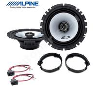 Alpine Haut-parleurs SXE-1725S – Set de 2 Avant 17 cm Coaxiaux pour Alfa Mito