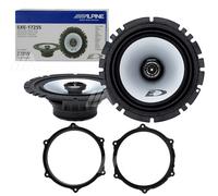 Kit 2 Haut-Parleurs Alpine SXE-1725s Avant Pour Seat Ibiza 6J Depuis 2008