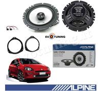 Kit 2 Haut-Parleurs Alpine Sxe1725S avant voiture Fiat Grand Punto 199