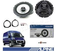 Alpine Haut-parleurs SXE-1725S – Set de 2 Avant 17 cm Coaxiaux pour Alfa Mito